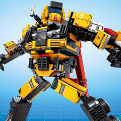Engineering Crane Building Blocks Robot Toys DIY Decoration Gift