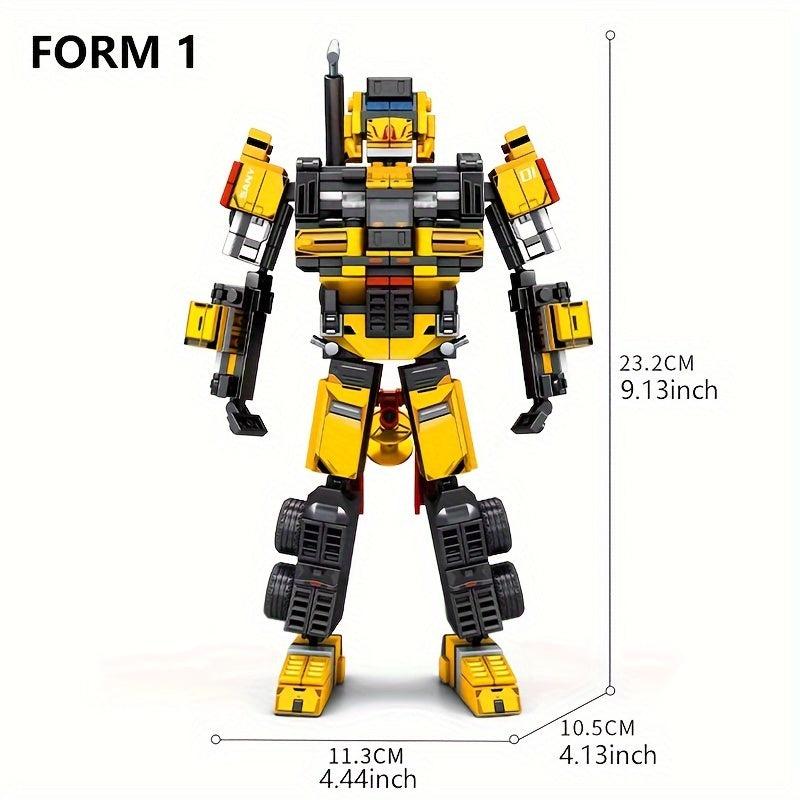 Engineering Crane Building Blocks Robot Toys DIY Decoration Gift