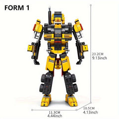 Engineering Crane Building Blocks Robot Toys DIY Decoration Gift