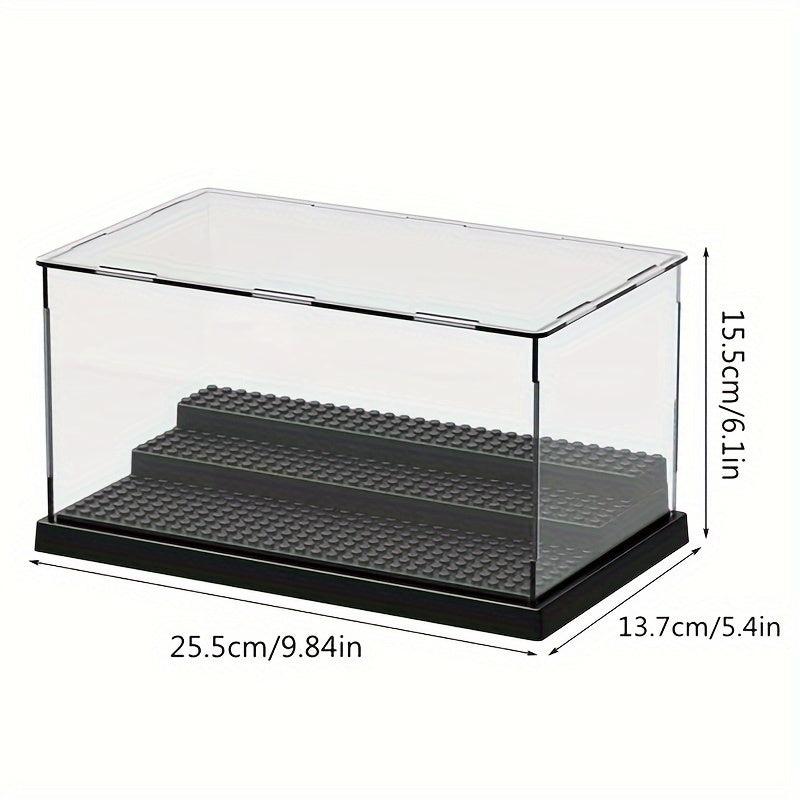 Building Block Dust Cover Transparent Building Block Ornament Display Box
