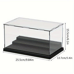 Building Block Dust Cover Transparent Building Block Ornament Display Box