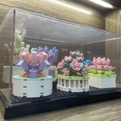 Building Block Dust Cover Transparent Building Block Ornament Display Box