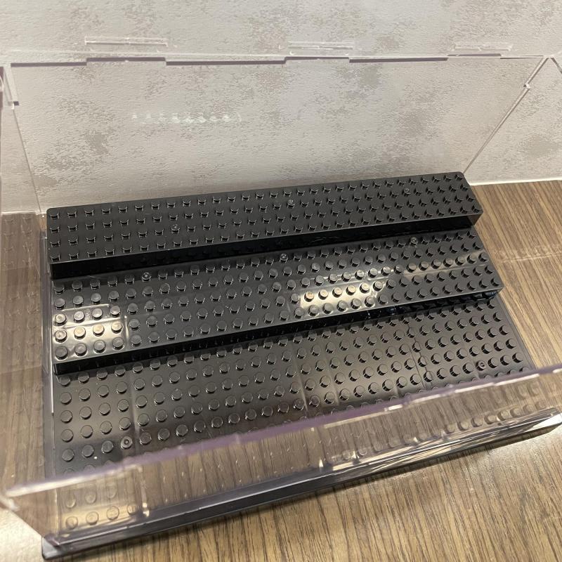 Building Block Dust Cover Transparent Building Block Ornament Display Box