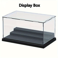Building Block Dust Cover Transparent Building Block Ornament Display Box