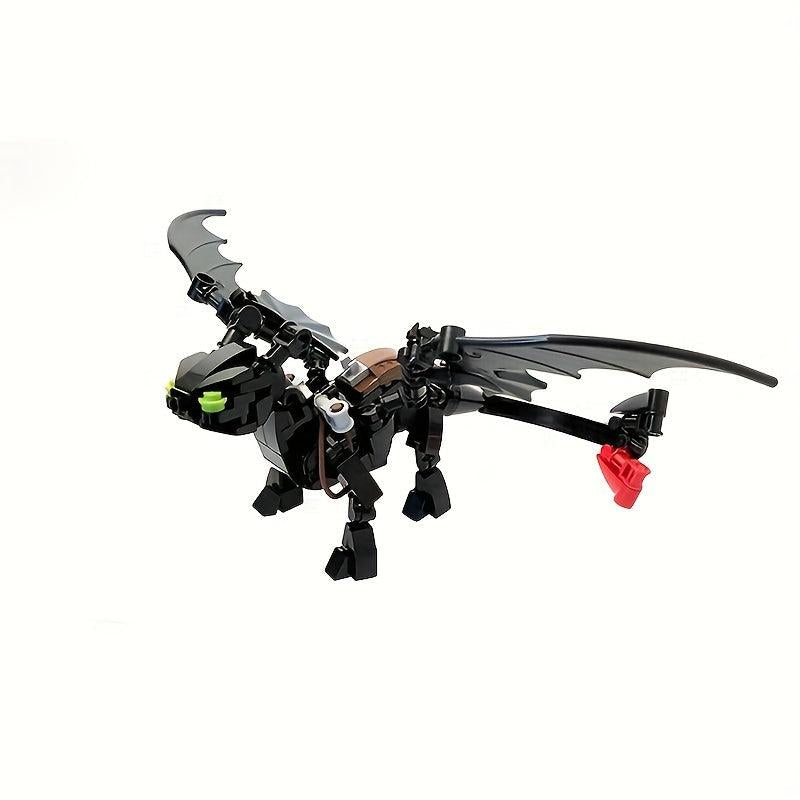 Classic Anime Dragon Building Blocks Model Christmas Gift Toy