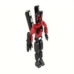 259pcs Toilet Figure Building Block Kit Horror Game Model Toy