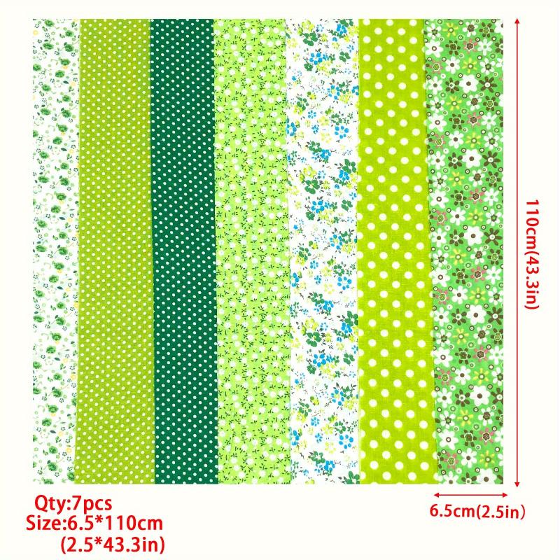 7pcs 6 35 109 Fabric Strips Roll Collection Jelly Fabric Bundles