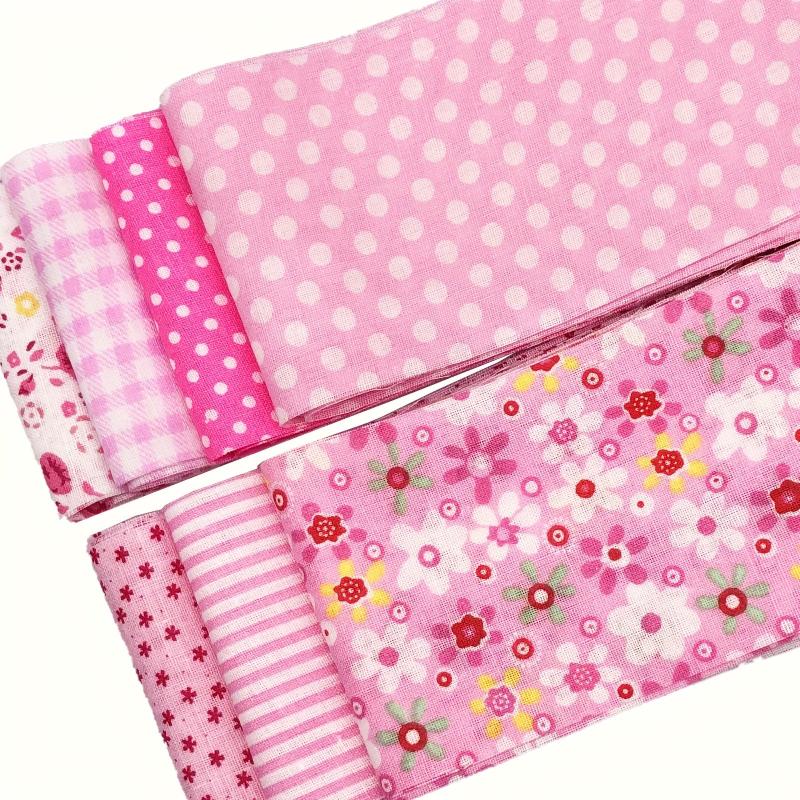 7pcs 6 35 109 Fabric Strips Roll Collection Jelly Fabric Bundles