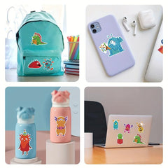 Halloween Monster Cartoon Theme Diamond Painting Stickers Kit
