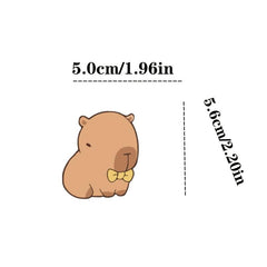 100pcs Capybara Stickers for Decorating, Waterproof