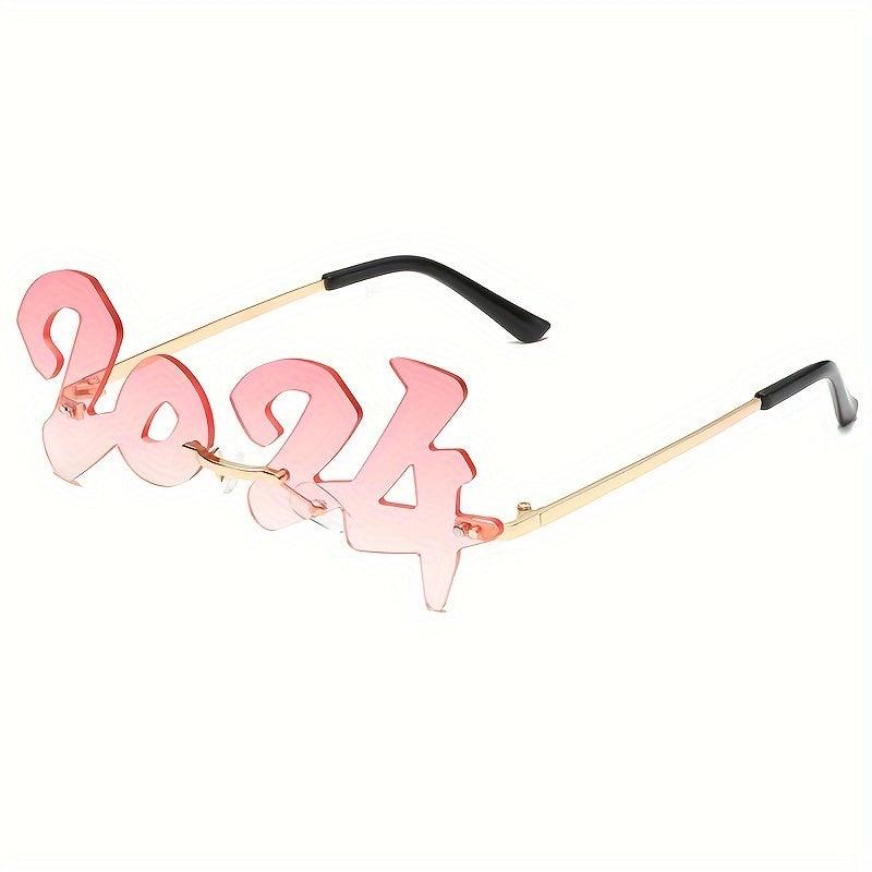Metal Frame Decorative Sunglasses for Men Women
