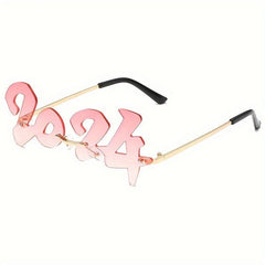 Metal Frame Decorative Sunglasses for Men Women