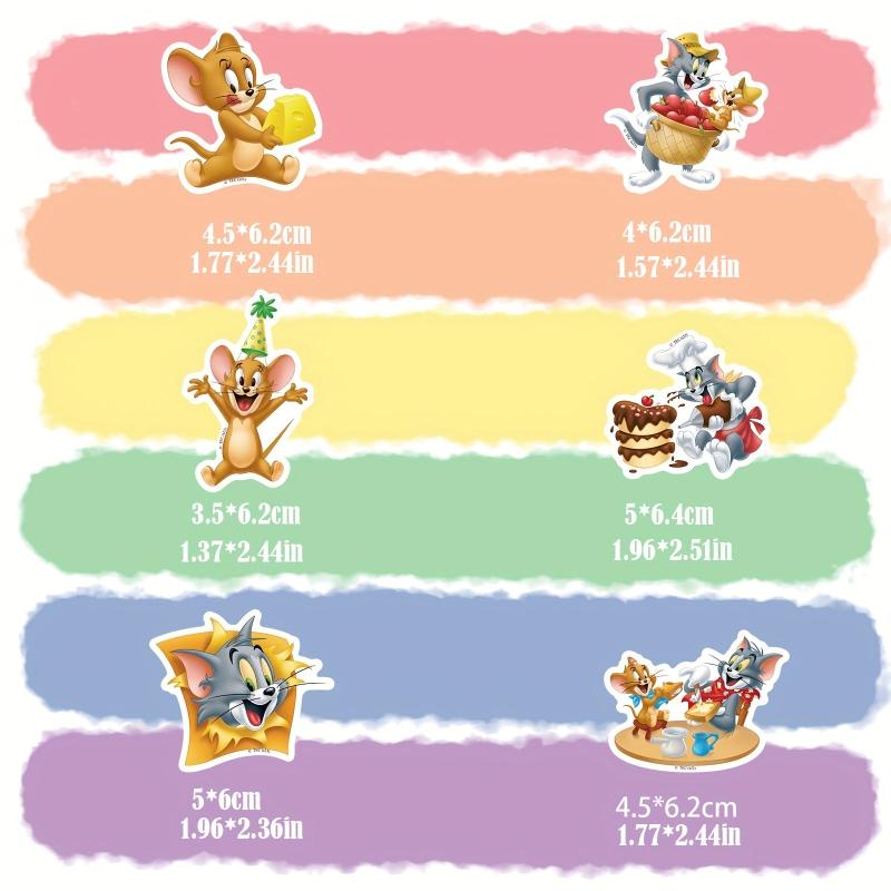 50pcs Cartoon Animal Stickers Waterproof for Laptop Water Bottles Skateboard