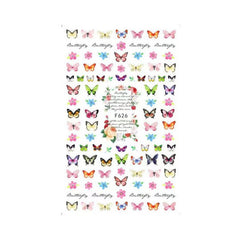 Colorful Butterfly Nail Art Stickers DIY Accessories