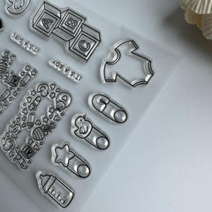 Cartoon Transparent Stamps for DIY Scrapbooking and Card Making