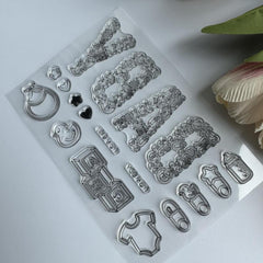 Cartoon Transparent Stamps for DIY Scrapbooking and Card Making