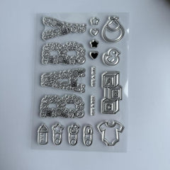 Cartoon Transparent Stamps for DIY Scrapbooking and Card Making
