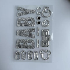 Cartoon Transparent Stamps for DIY Scrapbooking and Card Making