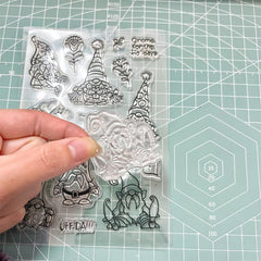 Christmas Gnome Silicone Stamp Seal for Kids