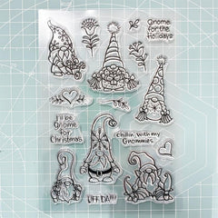Christmas Gnome Silicone Stamp Seal for Kids