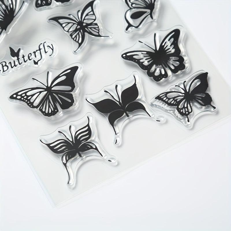 Cartoon Transparent Stamps for Students Card Making Decoration DIY Scrapbooking