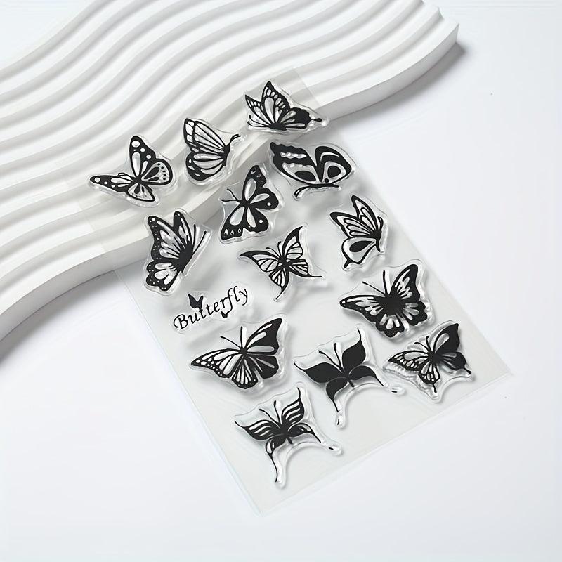 Cartoon Transparent Stamps for Students Card Making Decoration DIY Scrapbooking