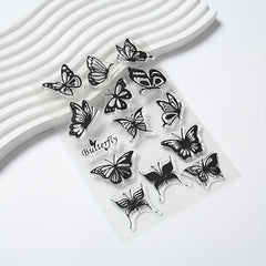 Cartoon Transparent Stamps for Students Card Making Decoration DIY Scrapbooking