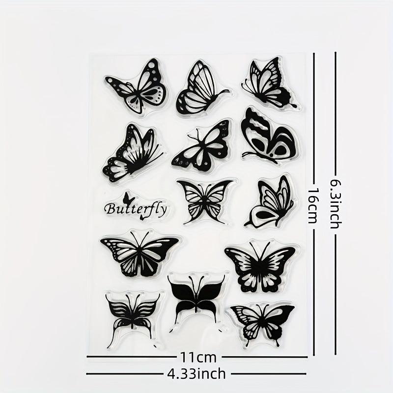 Cartoon Transparent Stamps for Students Card Making Decoration DIY Scrapbooking