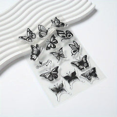 Cartoon Transparent Stamps for Students Card Making Decoration DIY Scrapbooking