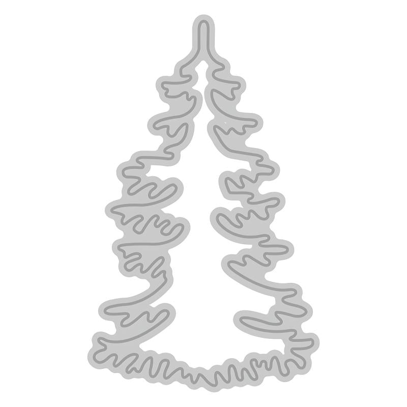 DIY Christmas Tree Metal Cutting Dies for Paper Art