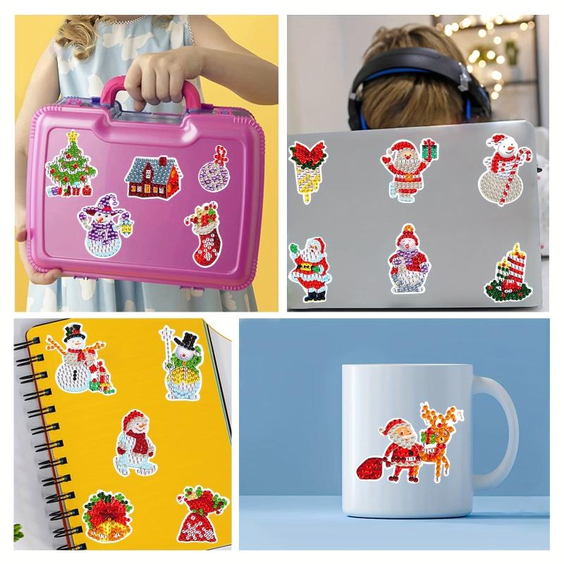 Christmas Cartoon Diamond Decals Kit - Diamond Painting Stickers