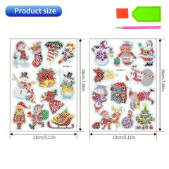 Christmas Cartoon Diamond Decals Kit - Diamond Painting Stickers