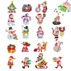 Christmas Cartoon Diamond Decals Kit - Diamond Painting Stickers