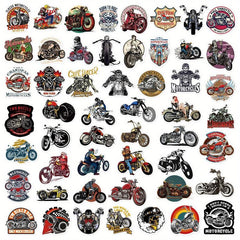 50pcs Motorcycle Skateboard Laptop Waterproof Stickers