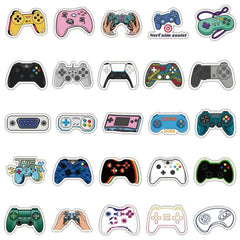 50pcs Game Handles Doodle Waterproof Stickers DIY Creative Toys