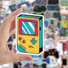50pcs Game Handles Doodle Waterproof Stickers DIY Creative Toys