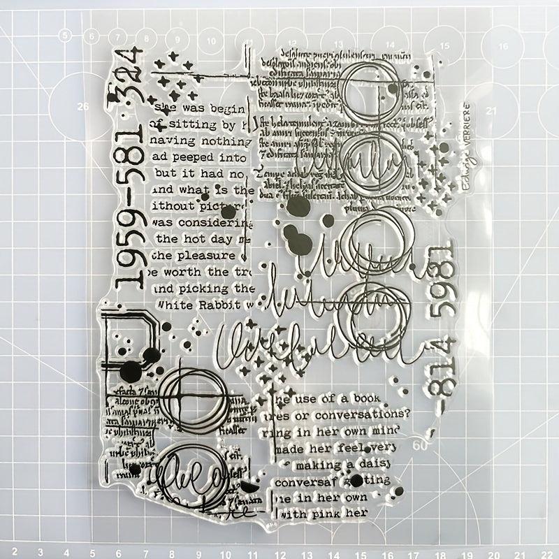 Cartoon Transparent Stamp for Kids