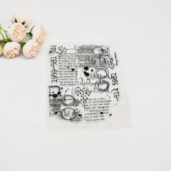 Cartoon Transparent Stamp for Kids