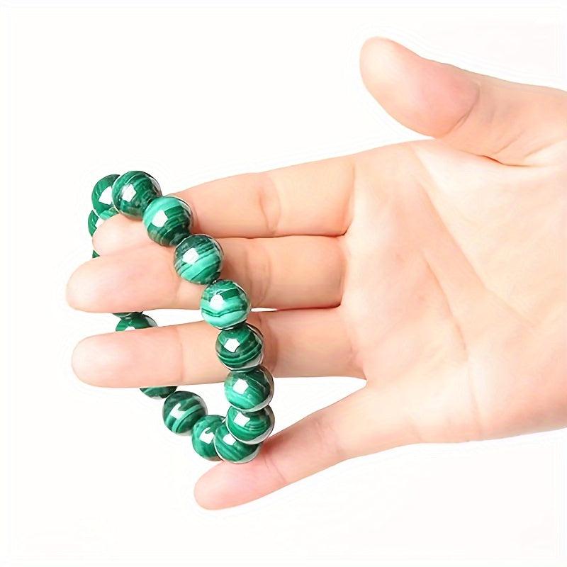 Malachite Bracelet Natural Quartz Stone Bracelet