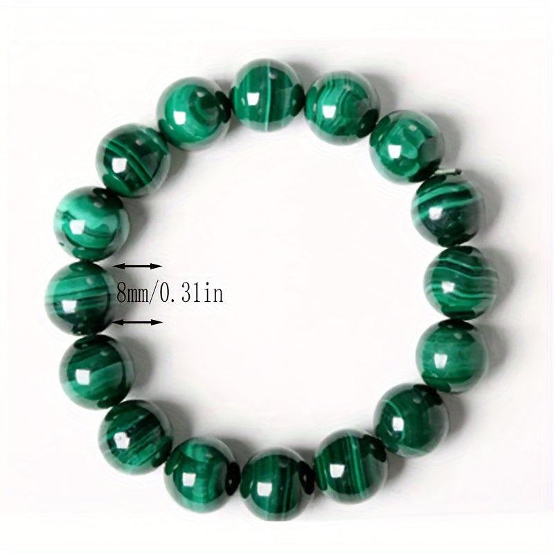 Malachite Bracelet Natural Quartz Stone Bracelet