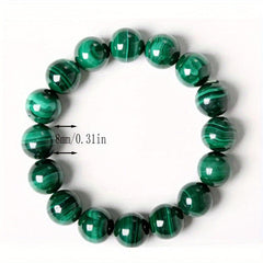Malachite Bracelet Natural Quartz Stone Bracelet