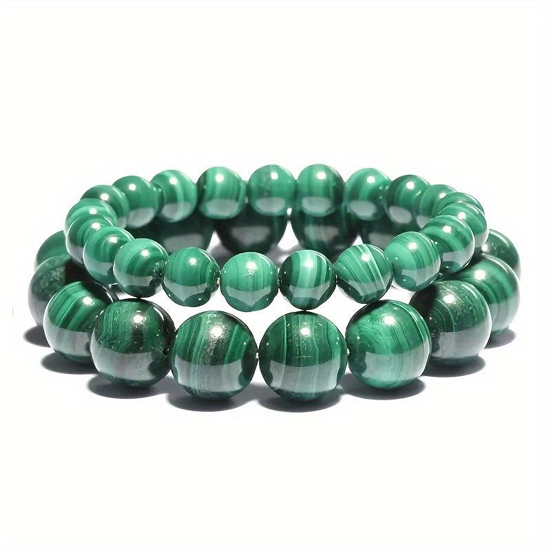 Malachite Bracelet Natural Quartz Stone Bracelet