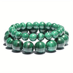 Malachite Bracelet Natural Quartz Stone Bracelet
