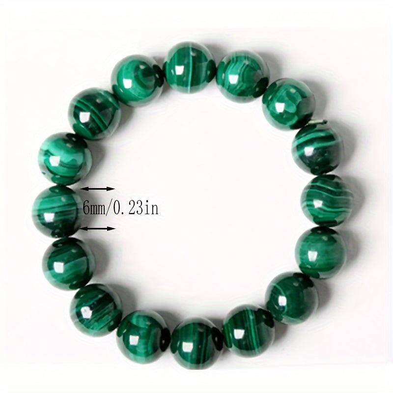 Malachite Bracelet Natural Quartz Stone Bracelet