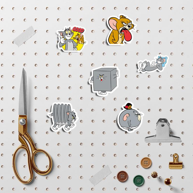 80pcs Mouse Cartoon Sticker Set for Kids Stationery & Computer Decoration