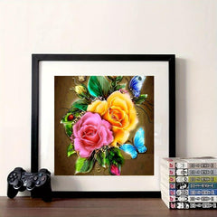 Diamond Painting Kit for Adults DIY Set Home Decor Floral