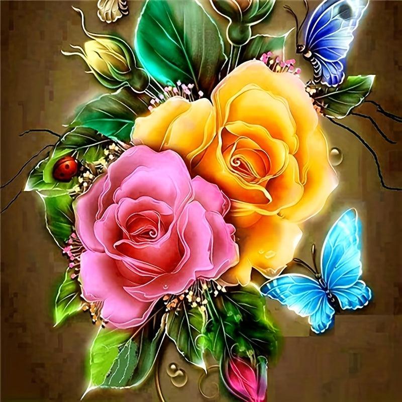 Diamond Painting Kit for Adults DIY Set Home Decor Floral