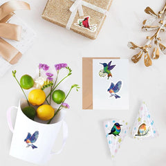 500pcs Cartoon Bird Animal Stickers for Christmas Halloween Party Decorations