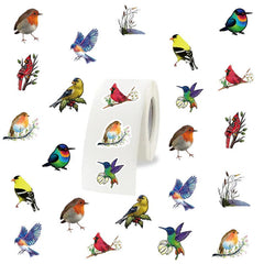 500pcs Cartoon Bird Animal Stickers for Christmas Halloween Party Decorations