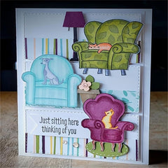 Sofa Metal Cutting Dies And Stamps For Scrapbooking